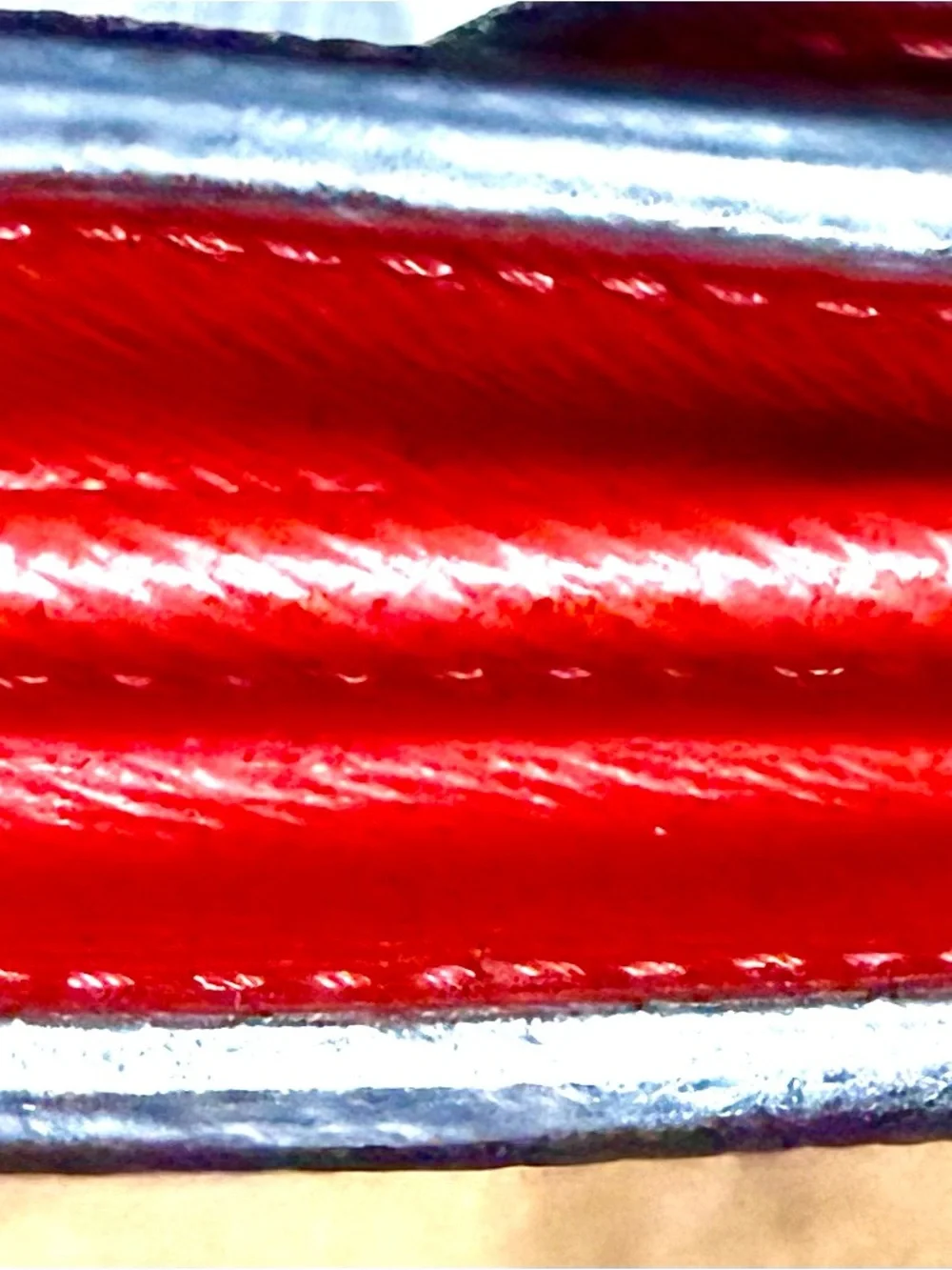 Louis Vuitton bright red